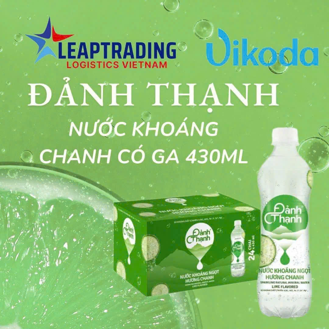 Nước Khoáng Đảnh Thạnh Có Ga Hương Chanh