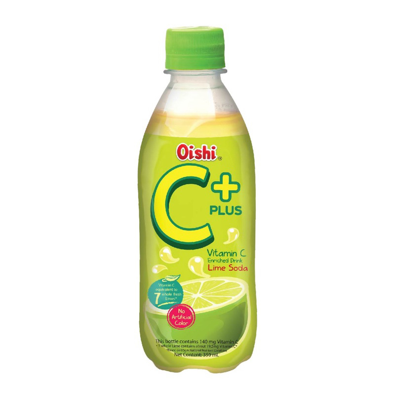Nước Uống Có Ga Soda Chanh C+ Plus Oishi
