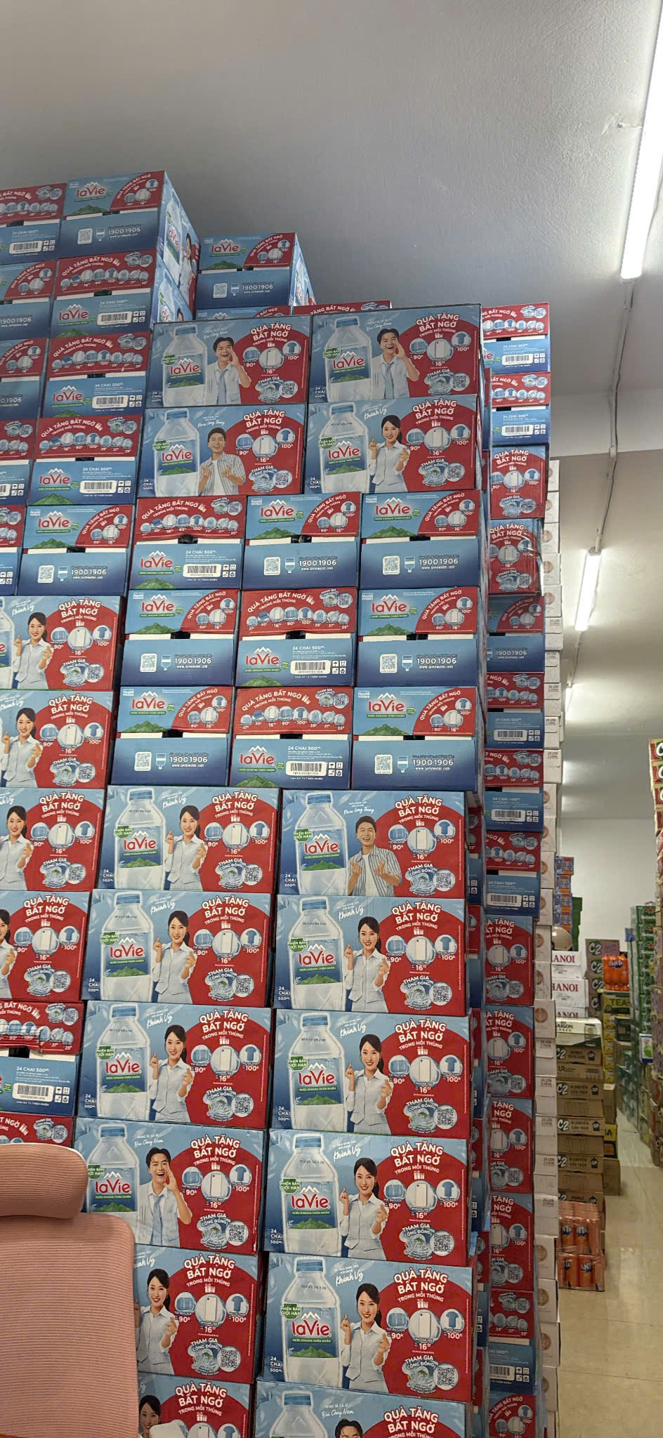 Lavie - Thùng 24 Chai X 500ml  CÓ KM