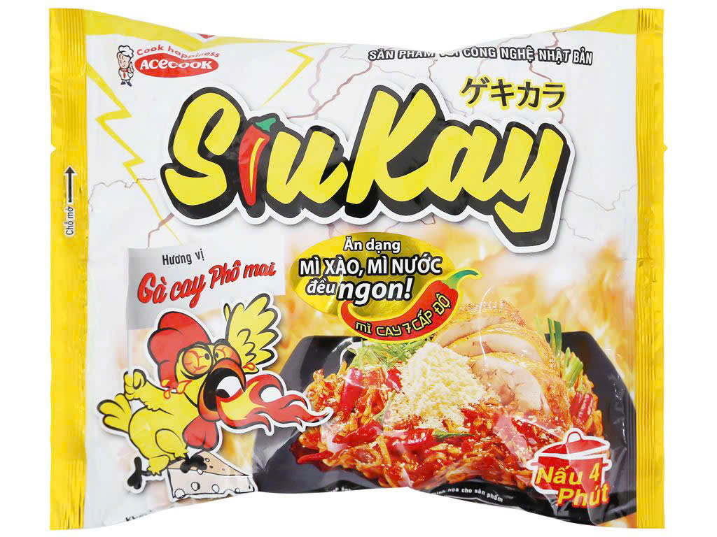 Mì Siukay GÀ  - Thùng 24 gói x 127g