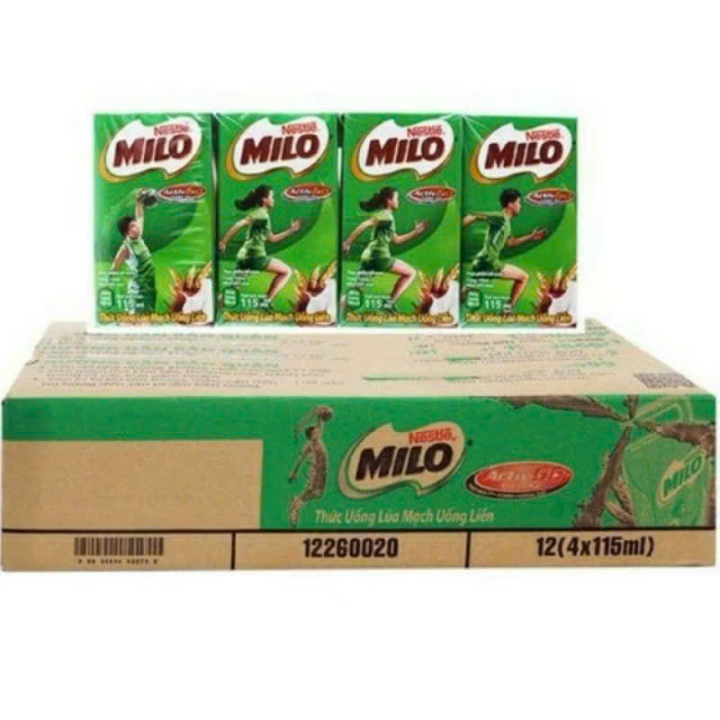 sữa milo 110 ml