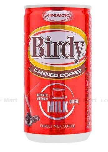 cà phê birdy lon