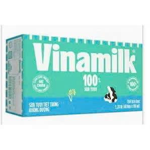 sữa vinamik 100 % không đường