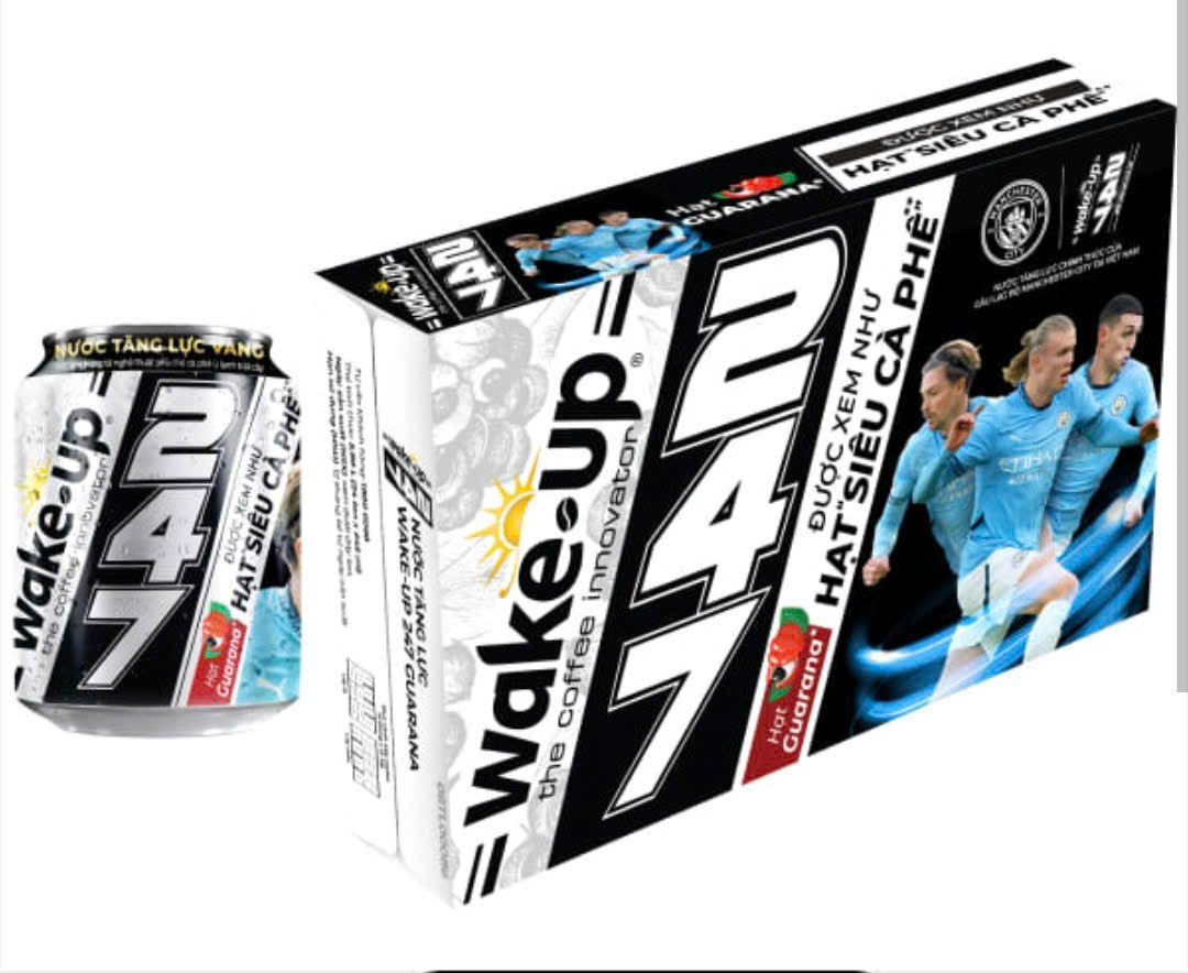 cà phê 247 dạng lon 330ml