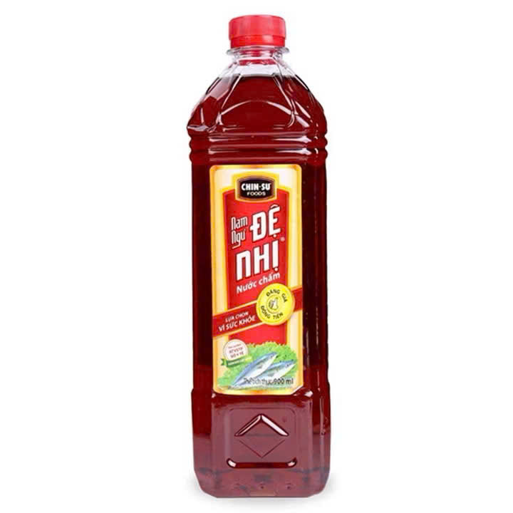 Nước chấm NAM NGƯ ĐỆ NHỊ giảm mặn chai 800ml - Thùng 18 chai x 800ml