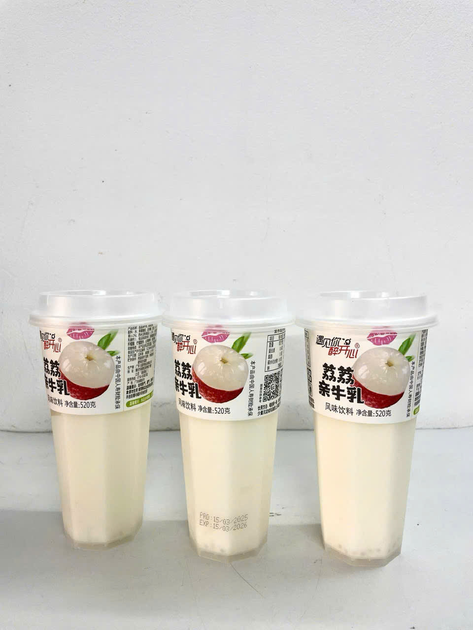 sữa chua hoa quả 520 ml vị vải