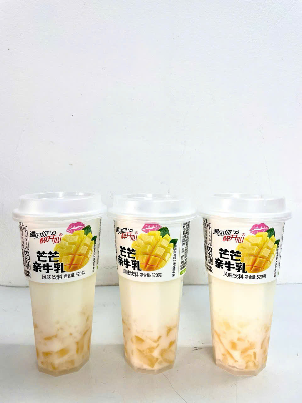 sữa chua hoa quả 520 ml vị xoài