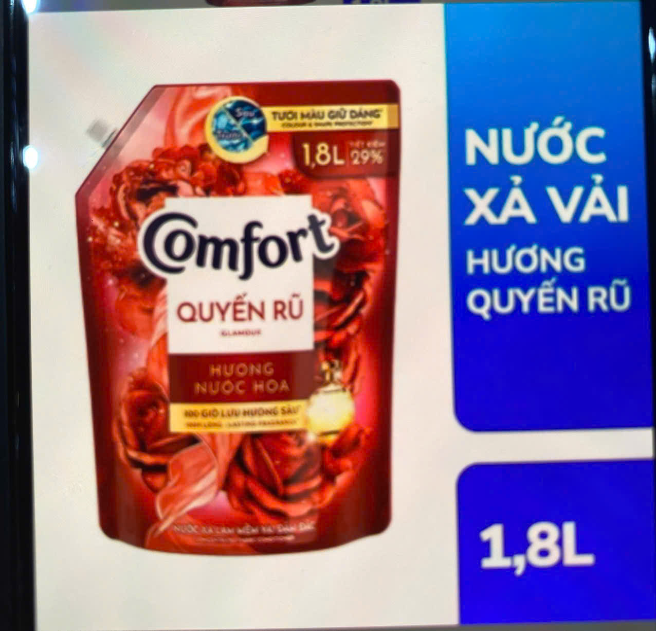 comfort 1.8 ml đỏ quyến rũ -4 túi