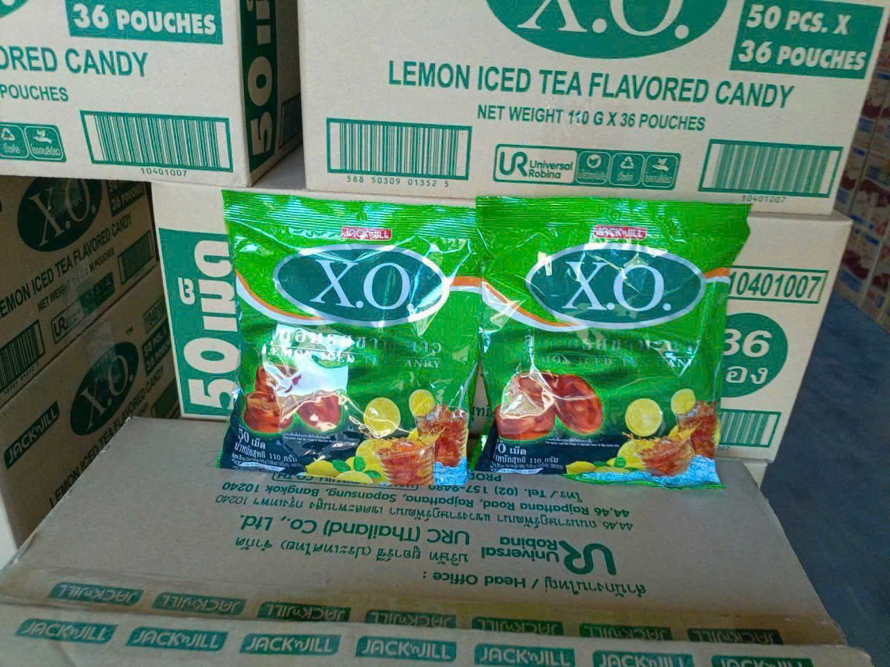 KẸO xo CHANH THÙNG 36 GÓI