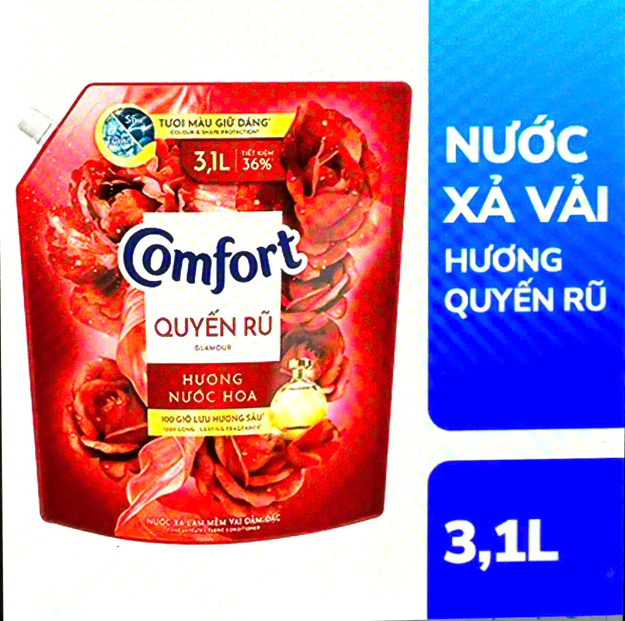 comfort CSCS HNH thiên nhiên quyến rũ 3.1 lít -4 túi