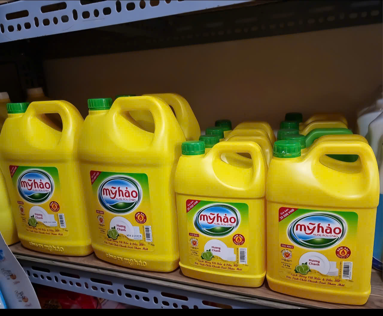 nước rửa chén hương chanh 1.5 lít (10 chai )