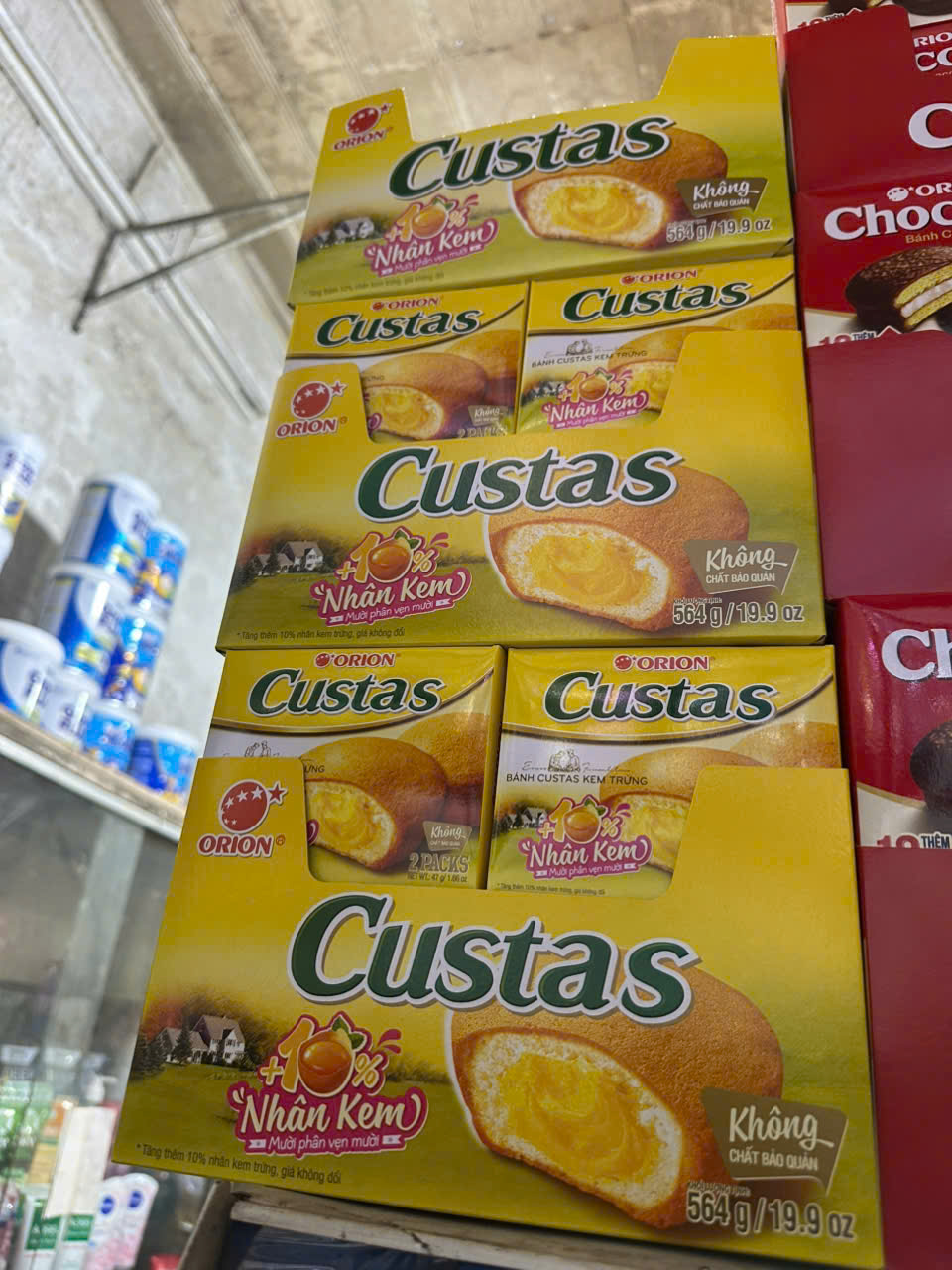 bánh custar 2p (bánh lễ )