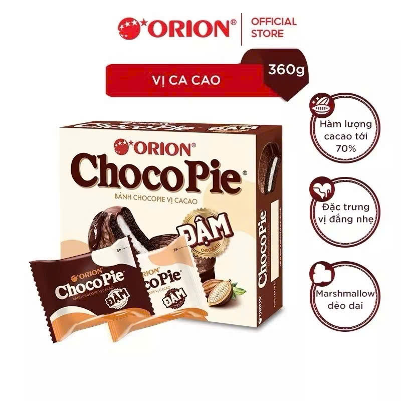 bánh chocopie Đậm 12p
