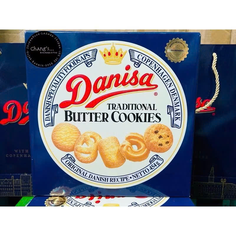 Bánh quy bơ DANISA hộp 681g - Thùng 6 hộp x 681g