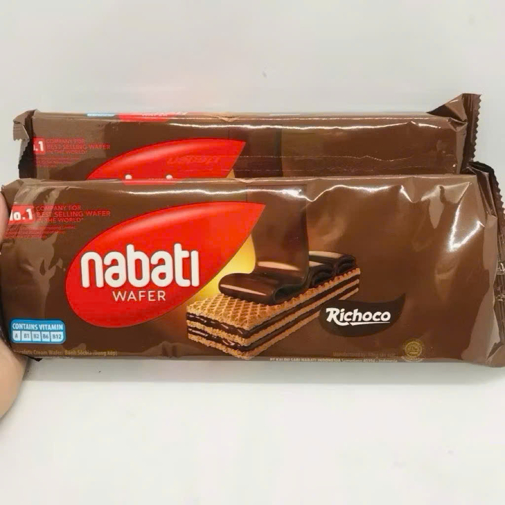 Bánh kem xốp NABATI sô cô la gói 110g