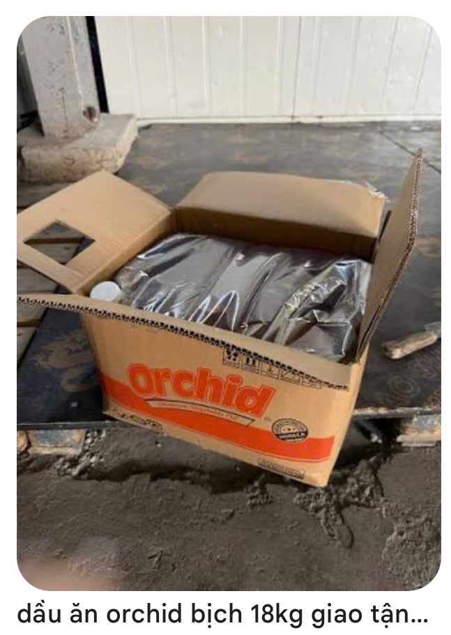 dầu orchid 18 kg