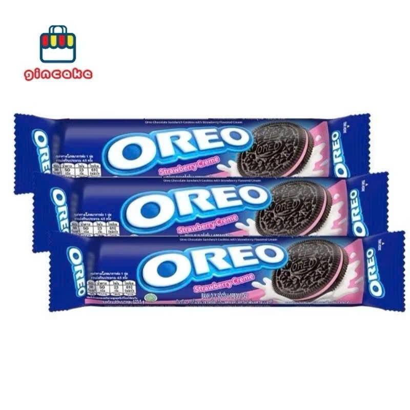 Bánh quy OREO kem dâu 110g