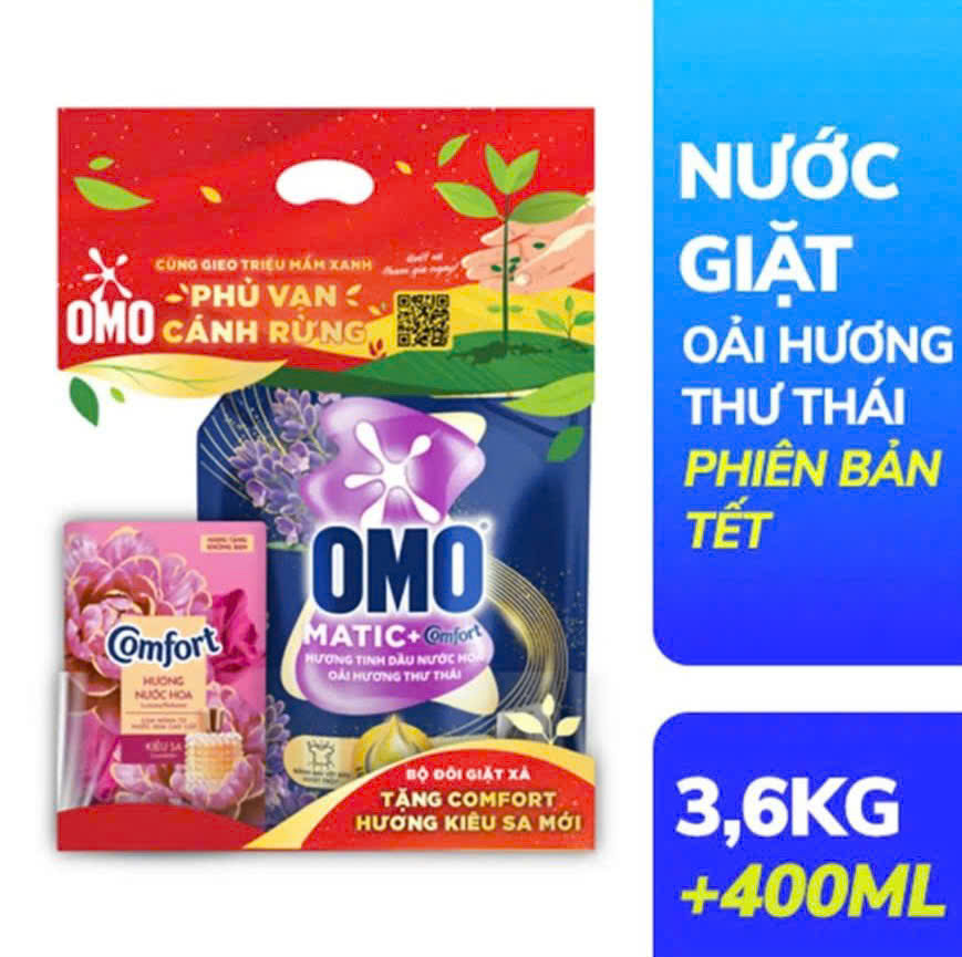 omo BG c Trc comfort 3.6 kg +400 ml thư thái