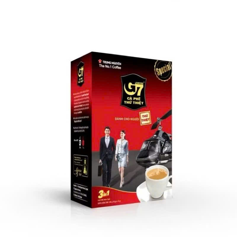 cafe g7 3in1 hộp 18 gói