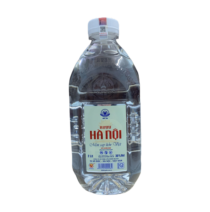 Rượu Hà Nội 30 Độ - Thùng 6 Chai X 2L